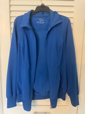 NFINITY Royal Blue Full-Zip Bomber Jacket